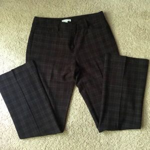 Black stripe pants